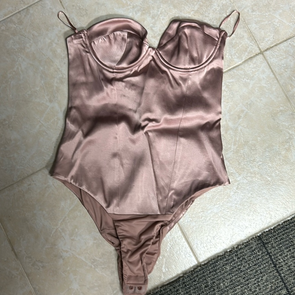 Zara Satin Bodysuit